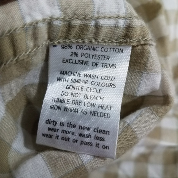 Horny Toad Mens Shirt XL Cuba Libre LS Brown White - Picture 3 of 8